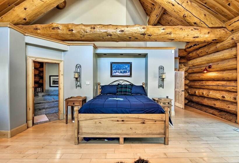 22str 00019 Fairplay Cabin W/ Hot Tub & Sauna