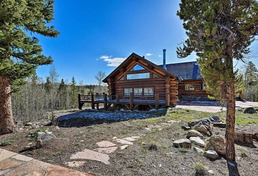 22str 00019 Fairplay Cabin W/ Hot Tub & Sauna