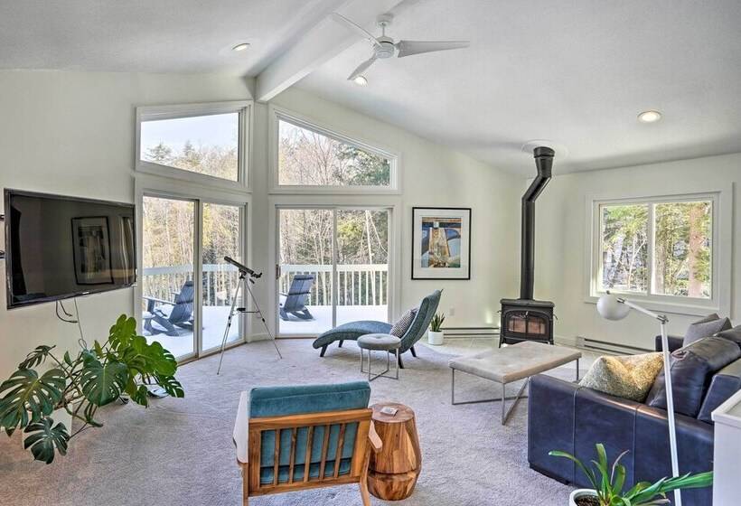 Lakefront Otis Home W/ Stunning Views & Boats!