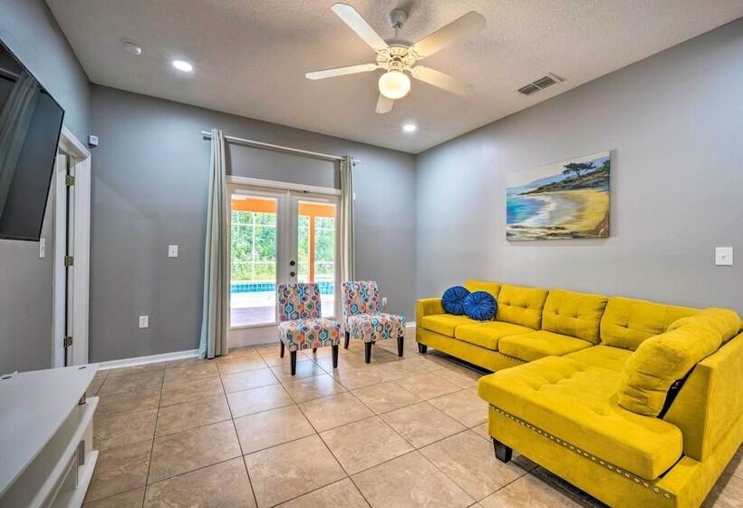 Sunny Clermont Retreat W/ Lanai: 12 Mi To Disney!