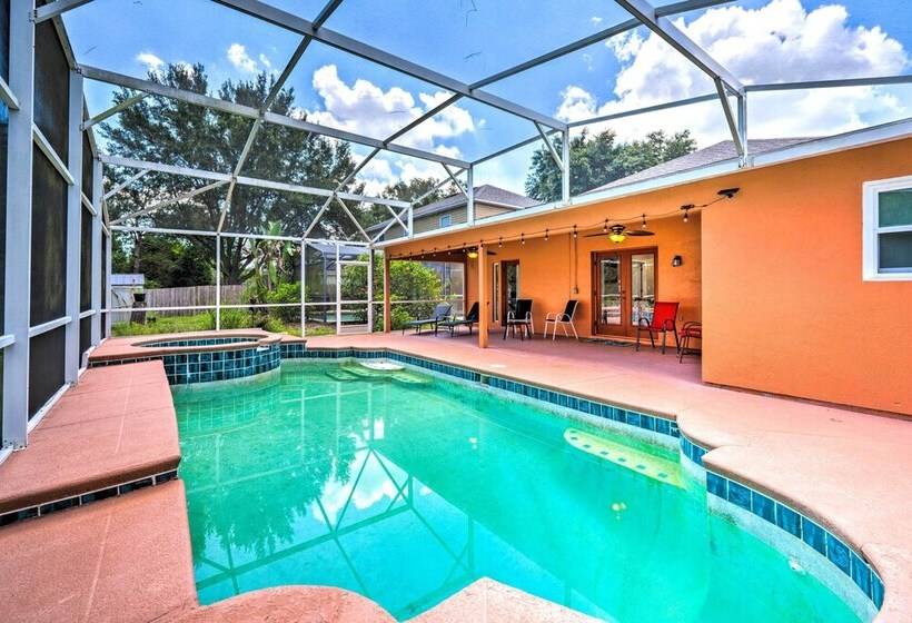 Sunny Clermont Retreat W/ Lanai: 12 Mi To Disney!