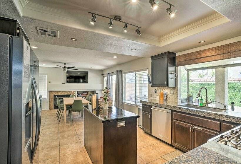 Home W/ Private Pool & Game Room In Indio!