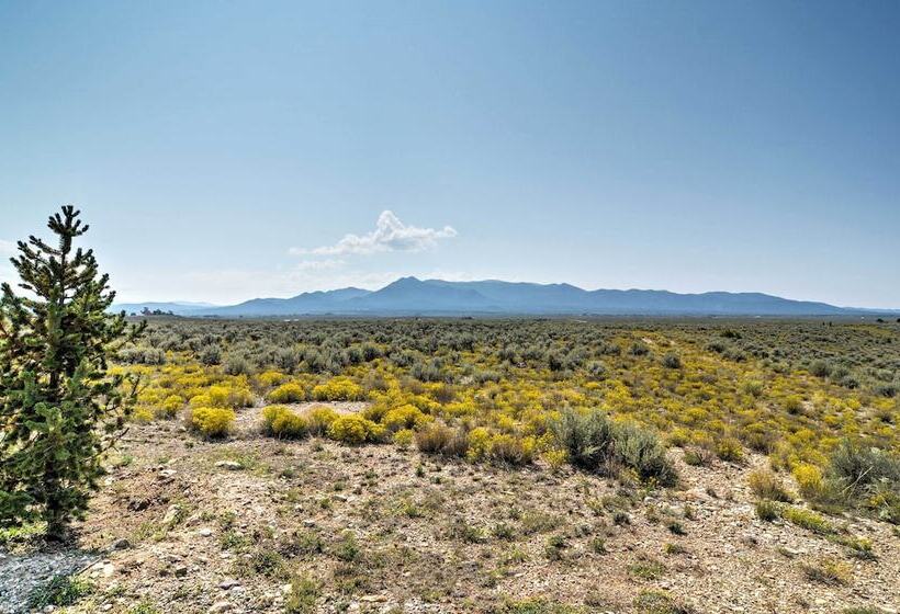 Traditional Taos Home: 26 Acres W/ Mountain Views