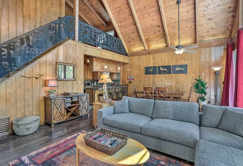 Tree Lined Lake Arrowhead Cabin, Near Trails!