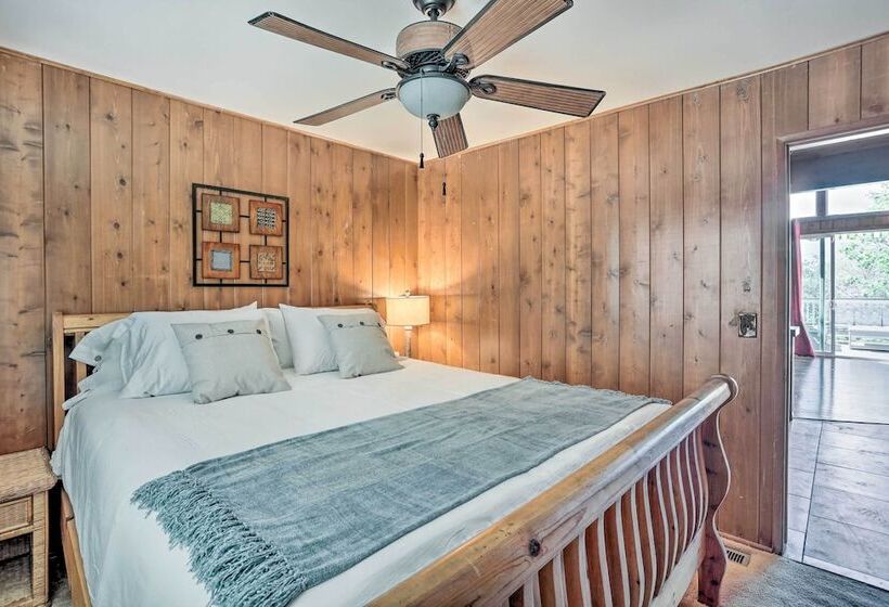 Tree Lined Lake Arrowhead Cabin, Near Trails!