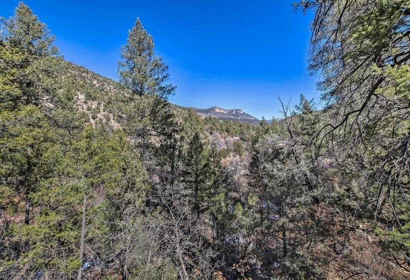 Jemez Springs Cabin W/ Mtn Views: Steps To River!