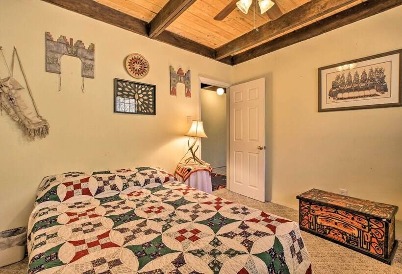 Jemez Springs Cabin W/ Mtn Views: Steps To River!