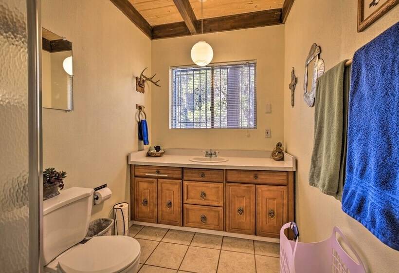 Jemez Springs Cabin W/ Mtn Views: Steps To River!