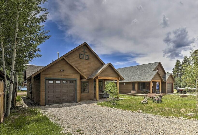 Walk To Main St & Marina: Grand Lake Cabin!