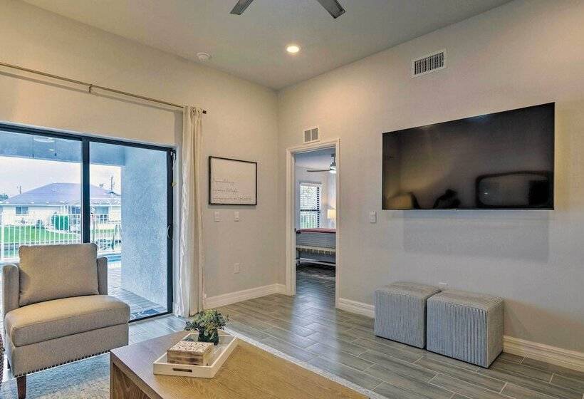 Waterfront Cape Coral Retreat W/ Heated Pool!