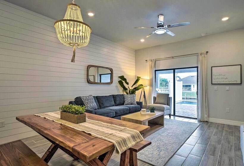 Waterfront Cape Coral Retreat W/ Heated Pool!