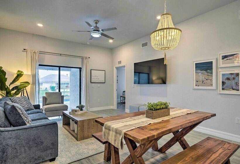 Waterfront Cape Coral Retreat W/ Heated Pool!