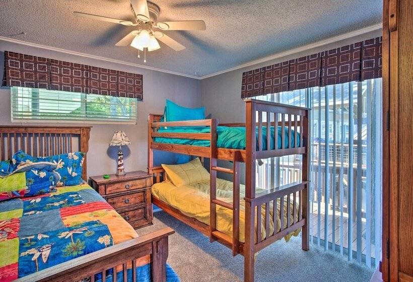 Dock & Fire Pit: Waterfront Cedar Creek Lake Home