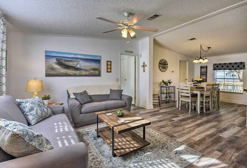 2 Living Rooms: Crescent City Home