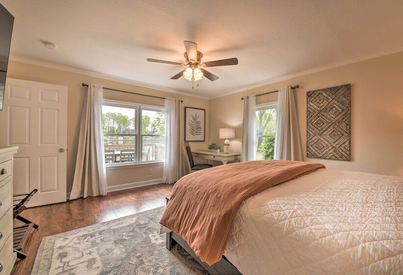 Waterfront Home W/ Private Beach On Lake Norman!