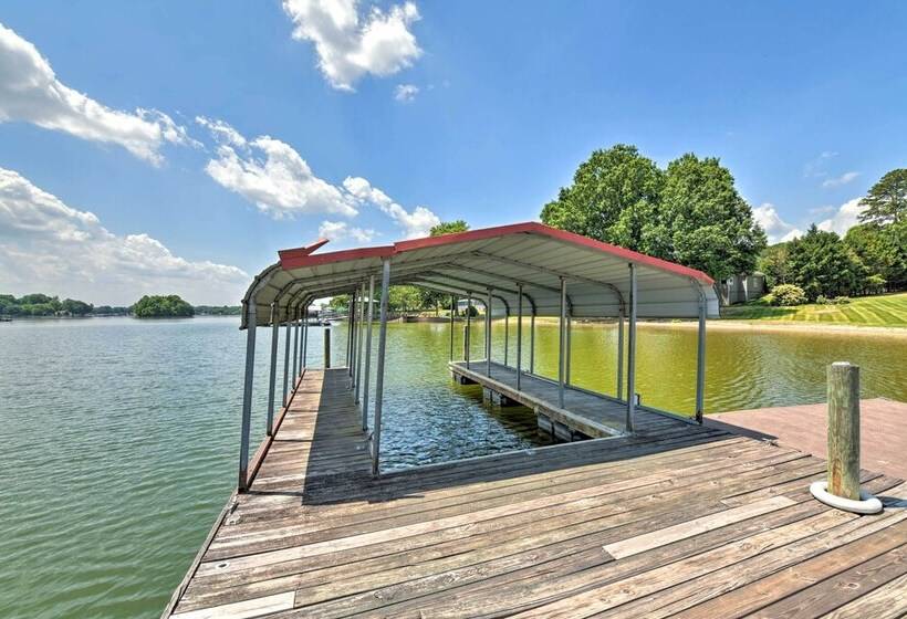 Waterfront Home W/ Private Beach On Lake Norman!
