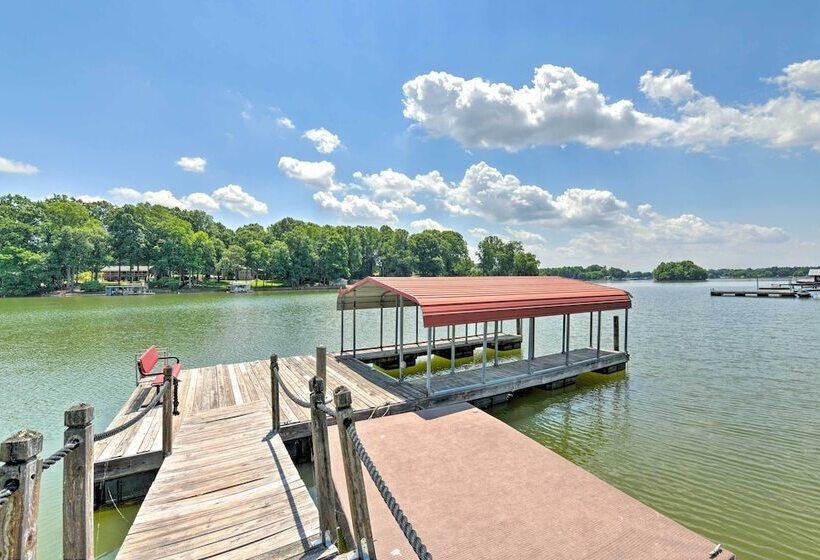 Waterfront Home W/ Private Beach On Lake Norman!