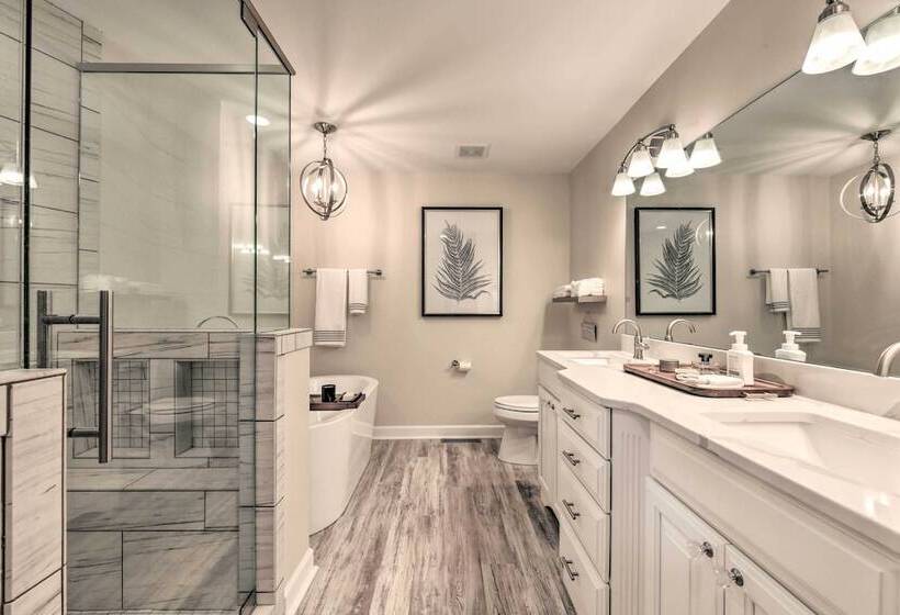 Waterfront Home W/ Private Beach On Lake Norman!