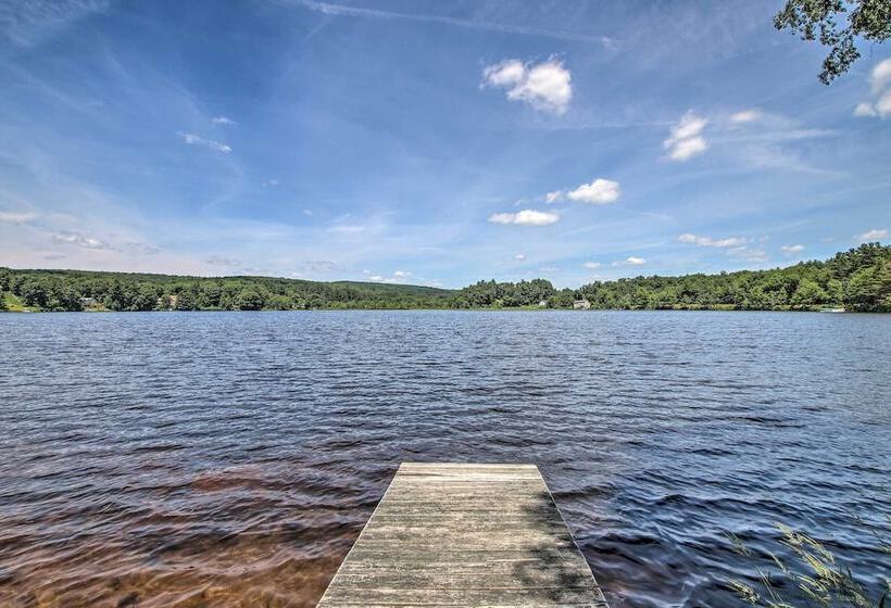 Waterfront New England House On Wickaboag Lake!
