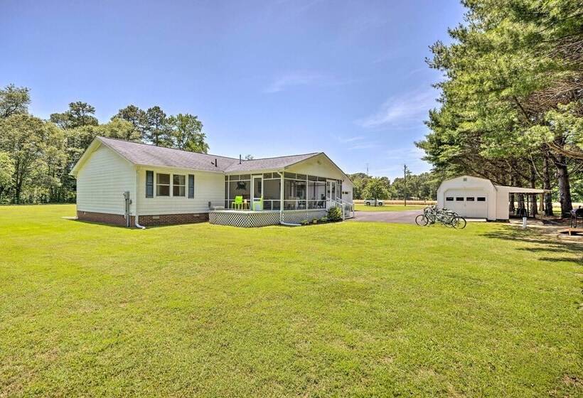 Waterfront Reedville Home W/ Private Dock!