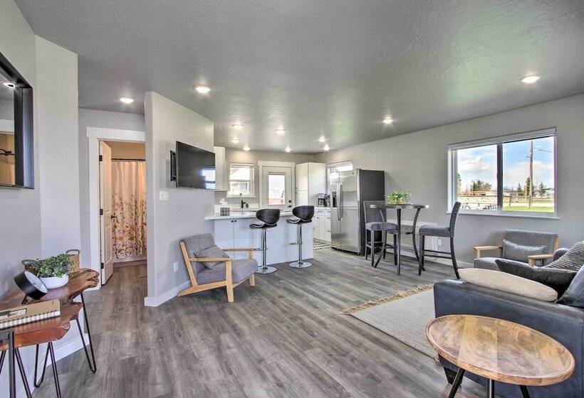 Bright + Modern Augusta Home   Walk To Town!