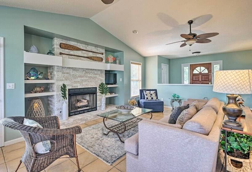 Coastal Hideaway ~ 1/2 Mi To Beach + Boardwalk!