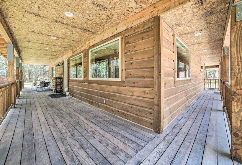 Swiss Cabin In Mack S Inn: Game Room & Fire Pit!