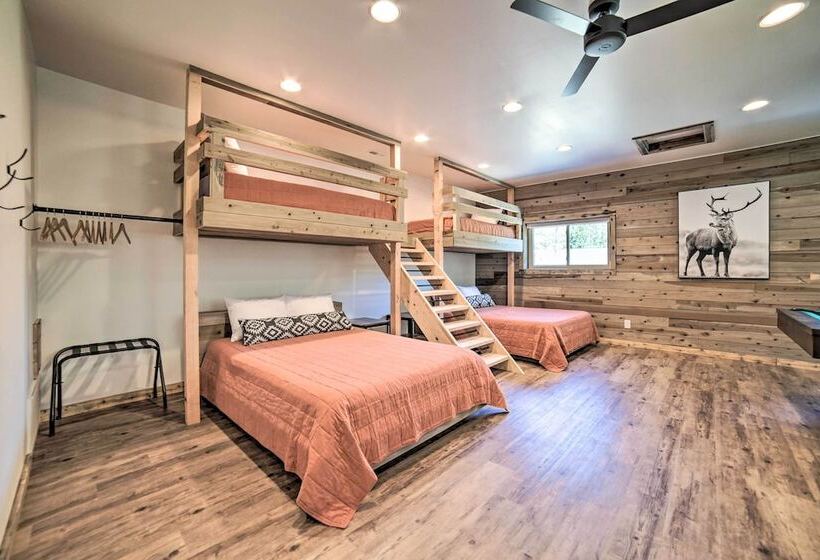 Swiss Cabin In Mack S Inn: Game Room & Fire Pit!