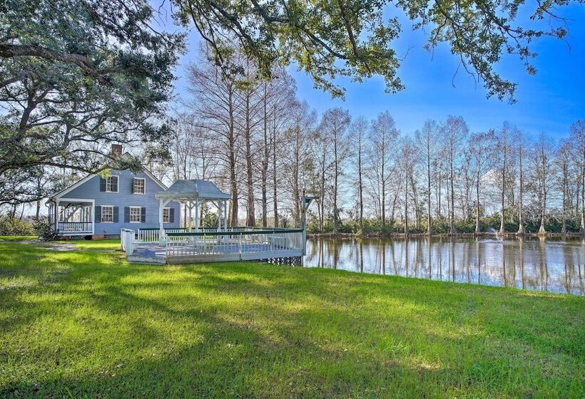 Tranquil Bayou Country Home W/ Pond: 8 Mi To Houma