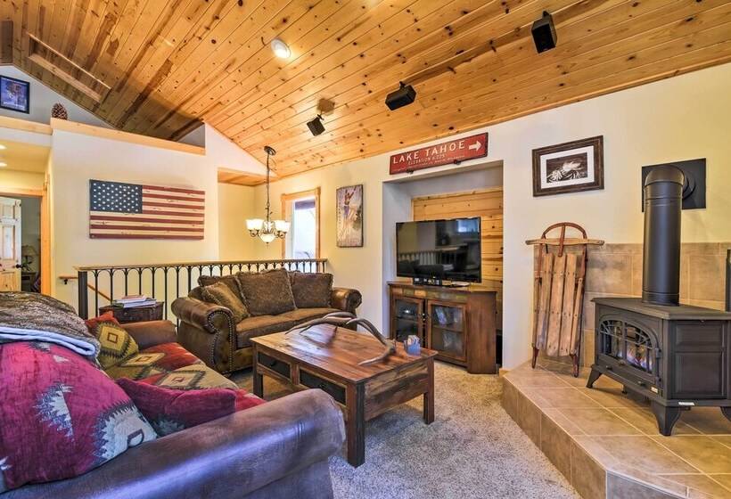 Lake Tahoe Cabin W/ Private Beach Access