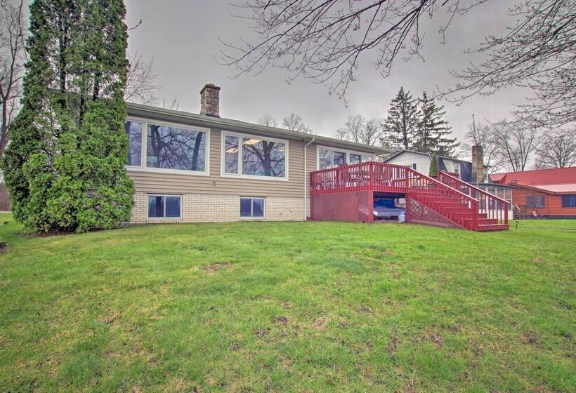 Great Bear Lake Home W/ Private Dock & Fire Pit!