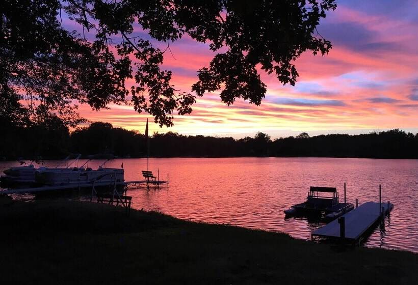 Great Bear Lake Home W/ Private Dock & Fire Pit!