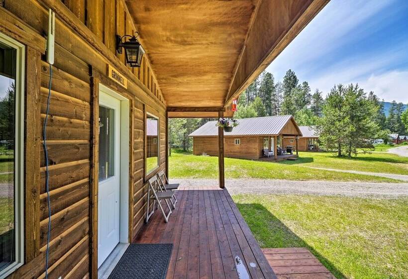 Grinnell Cabin : Bbq, Kitchen, 7 Mi To Glacier Np