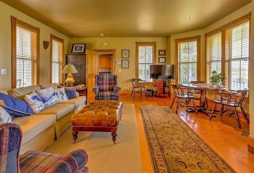 Historic Manteo House On Roanoke Sound W/ Dock!