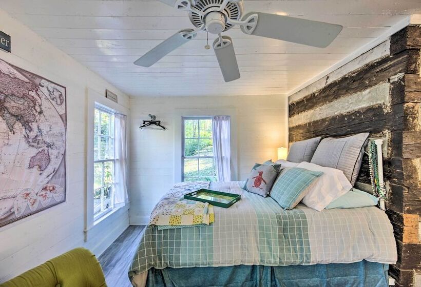 Historic Marshall Log Cabin < 1 Mi To Dtwn!