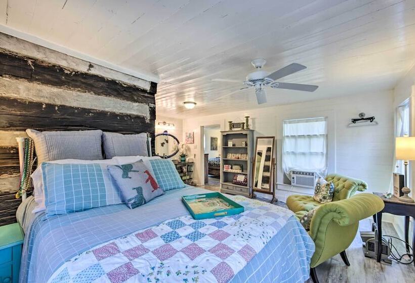 Historic Marshall Log Cabin < 1 Mi To Dtwn!