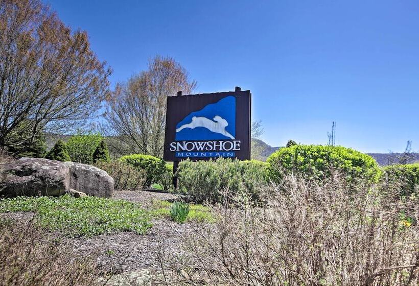 House W/deck, Fire Pit   15 Mins To Snowshoe!