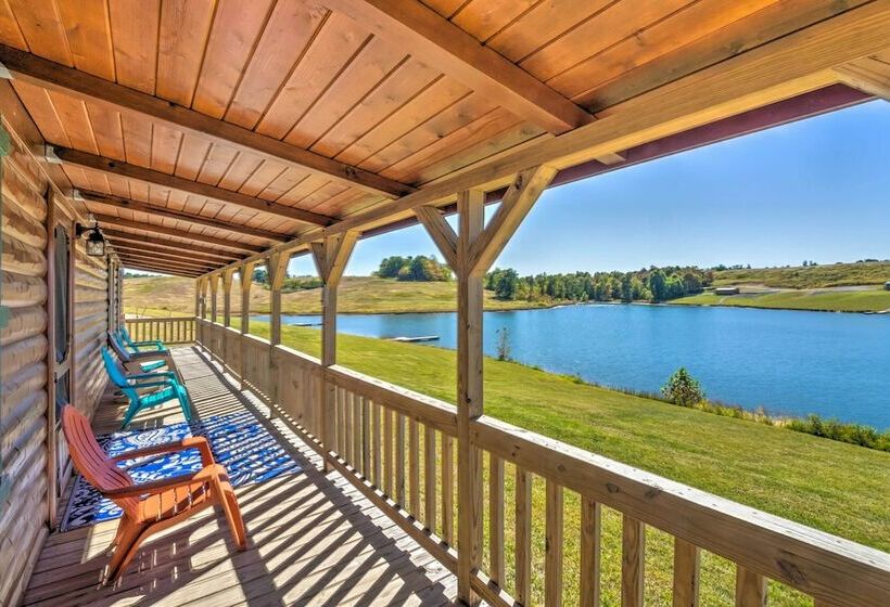 Lakefront Cabin: Private Dock, Trails, Cave, Etc!