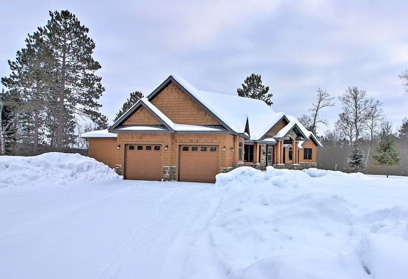 Lakefront Giants Ridge Retreat Near Ski & Golf!