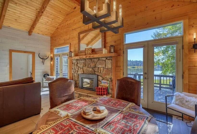 Pagosa Lakefront Home W/ Hot Tub, A/c, & Canoe!