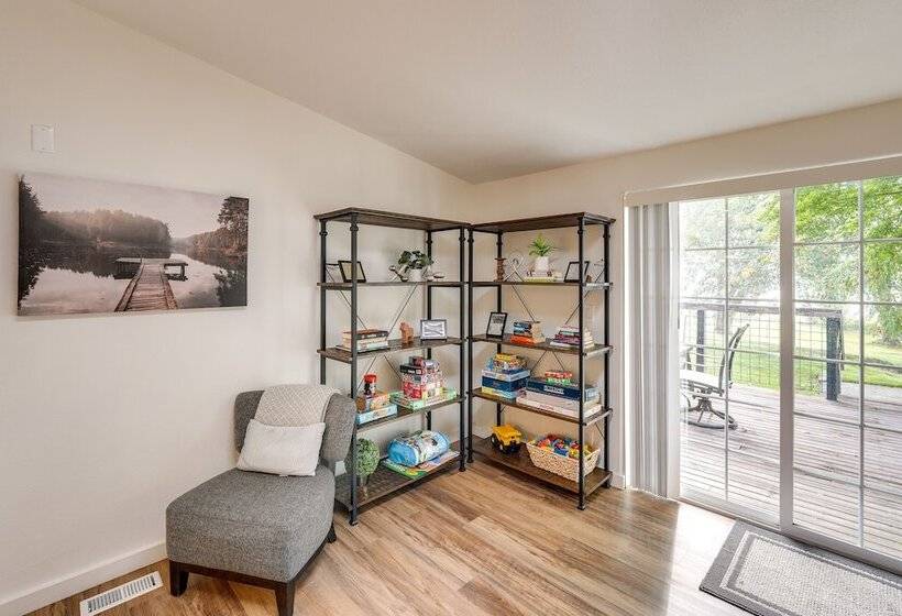 Lakefront Mount Vernon Home W/ Private Dock!