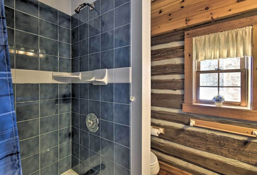 Log Cabin On The Wolf River W/ Private Hot Tub!