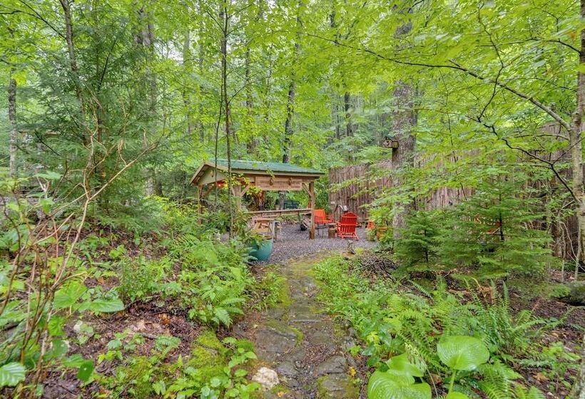 Lotsa Moose Lodge  Pisgah Forest Waterfall Cabin!
