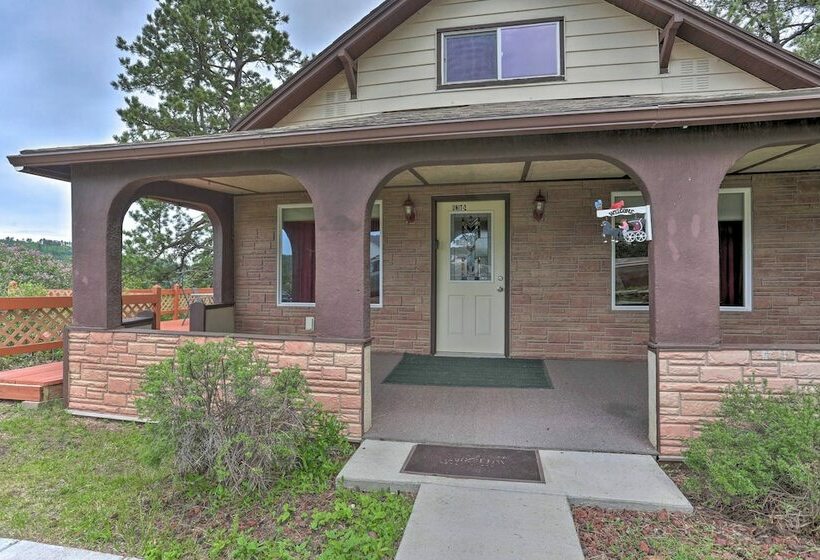 Lovely Black Hills Area Home: Covered Porch & Deck