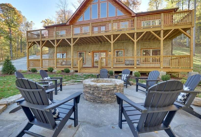 12 Mi To Sugar Mountain: Luxe Banner Elk Escape