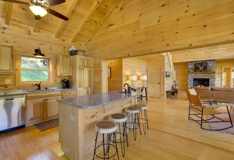 12 Mi To Sugar Mountain: Luxe Banner Elk Escape