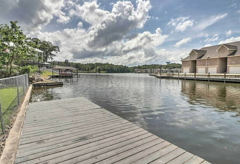 Ivy Cove Waterfront Hot Springs Home W/ Dock!