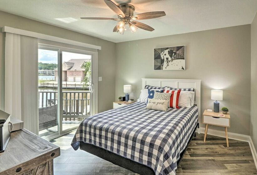 Ivy Cove Waterfront Hot Springs Home W/ Dock!