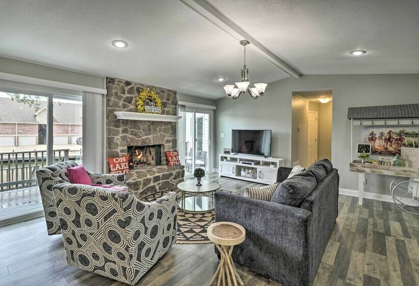 Ivy Cove Waterfront Hot Springs Home W/ Dock!