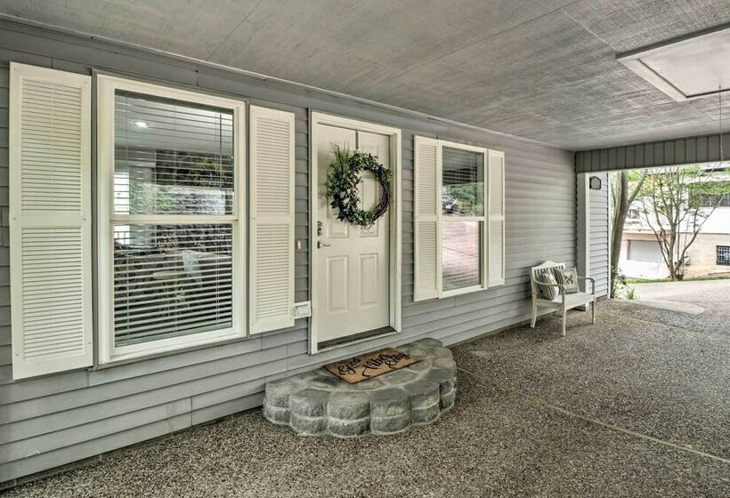 Ivy Cove Waterfront Hot Springs Home W/ Dock!